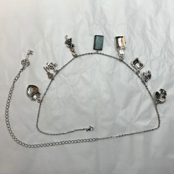 Alice in Wonderland by Lewis Carroll Handmade Literature Necklace, Book Cover - Picture 13 of 16